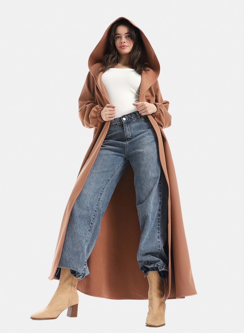 Red Circle Hooded Cardigan - Image 4