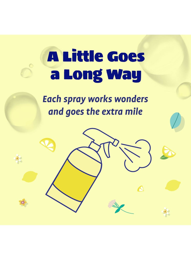 Originally Yellow Kitchen Vinegar Plant Based Organic Lemon Spray 470ml - Image 3