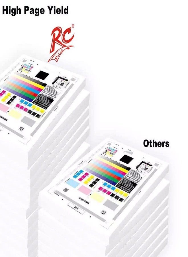 RC PRINT Ink Compatible for Brother BT6000Bk / BT5000 DCP T310, T300, T510, T500, T910, T710, T400W, T450W, T300W, T800W, T700, T810 Printe (Pack of 4 Balck 108ml CMY 48Ml - Image 4