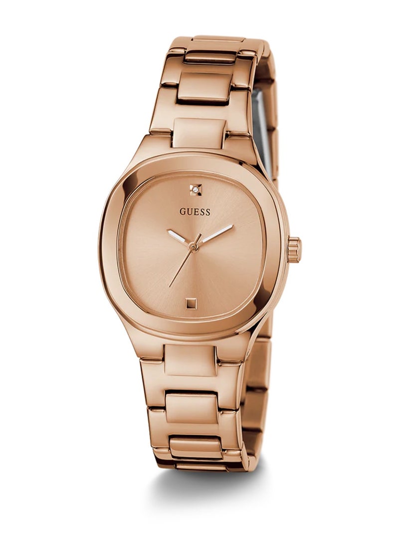 GUESS Women Analog Quartz Rose Gold Stainless Case Watch GW0615L3 - 32mm - Image 5