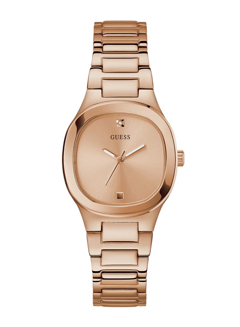 GUESS Women Analog Quartz Rose Gold Stainless Case Watch GW0615L3 - 32mm - Image 1