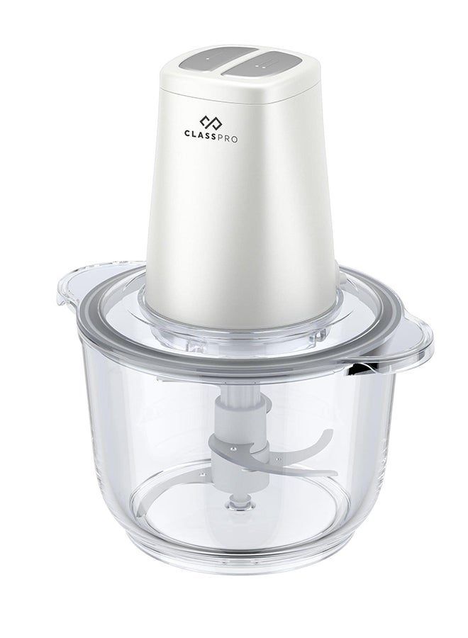 ClassPro مفرمة بسرعتين، 2.5 لتر، 350 واط، بيضاء - Image 2