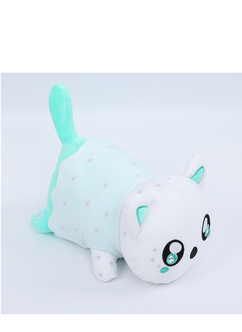 Y&D Cute Cat Food Plush Plushies Cat Mee Meow Cute Anime Cartoon Cat Stuffed Animal Meemeows Cat Plush Figure Toy Plush Pillow Gift for Fans Kids  25cm 