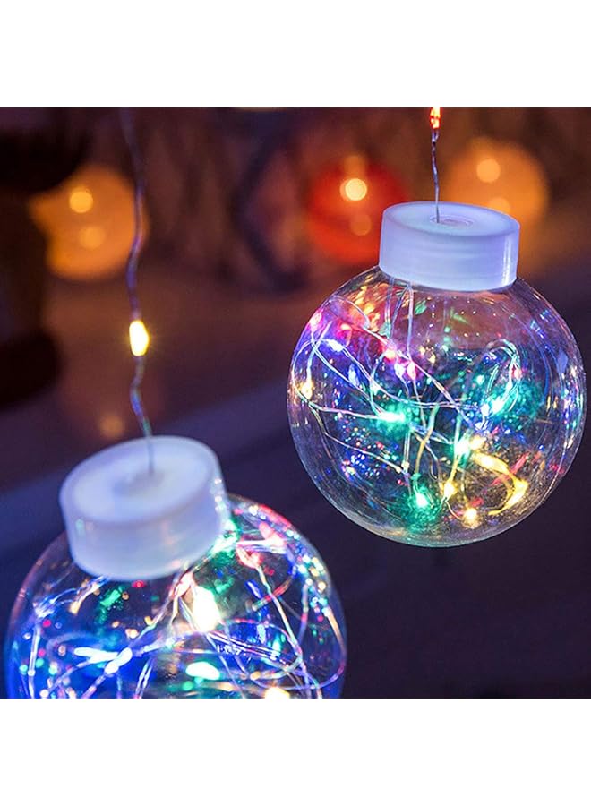 إيروريكس سلسلة أضواء LED تعمل بالبطارية مكونة من 200 مصباح LED لتزيين الحفلات الداخلية والخارجية، أضواء نحاسية، أضواء ستائرية باللون الأصفر - Image 3