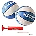 Sloosh 2 Packs 7 Pool Basketballs Great for Floating Water Basketball Hoops Swimming Water Toy for Kids and Adults Pool Games Pool Party Blue - Image 2