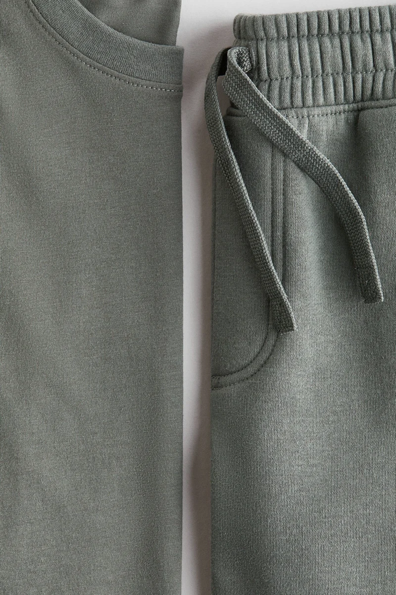 H&M 2-piece T-shirt and shorts set