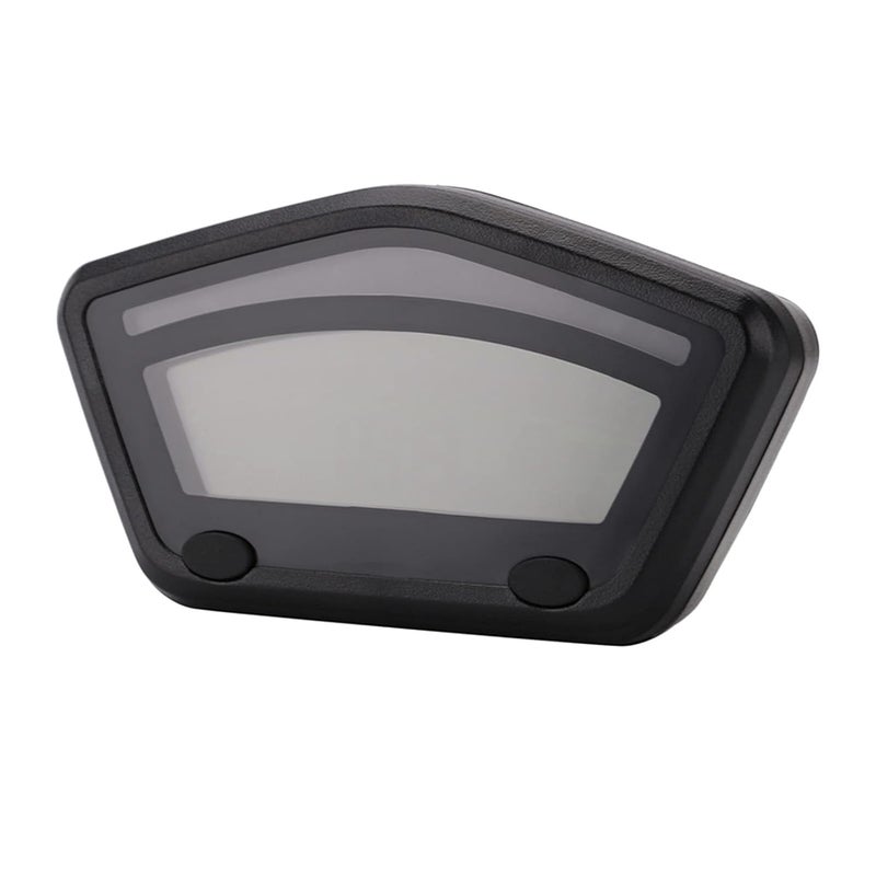 QASULER Universal Motorcycle LCD Digital Gauge Panel - Image 1