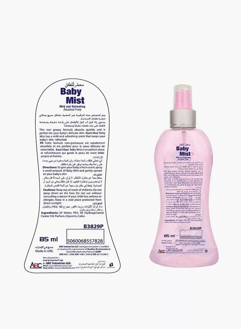 Cool & Cool Cool and Cool Baby Mist 85ml - Image 2