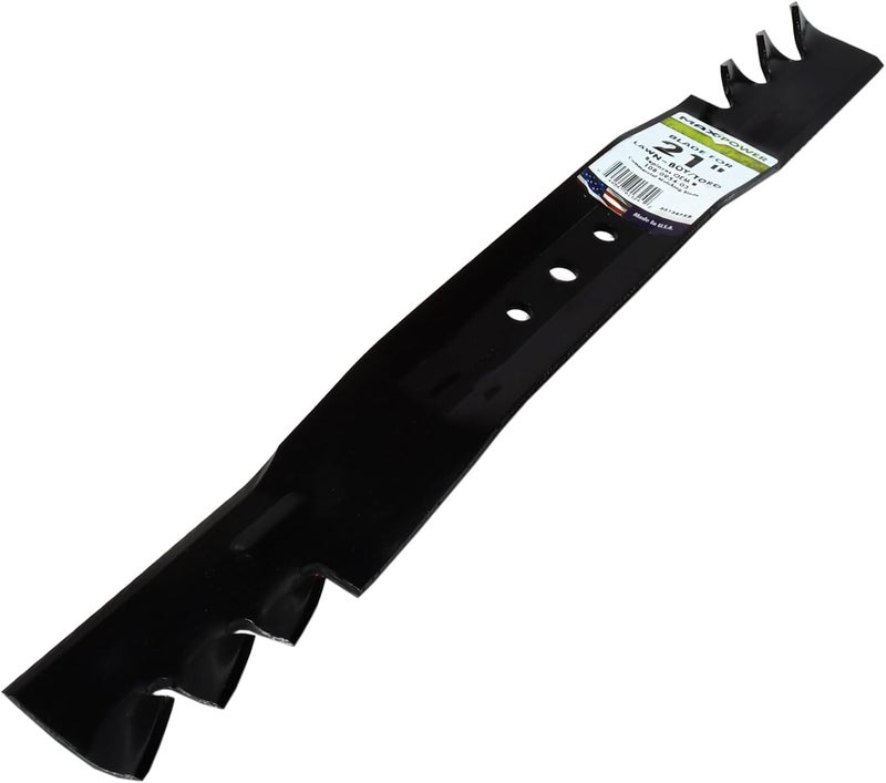 Max Power 331387XB Commercial Mulching Blade for 21 in. Cut Toro, Exmark, Lawn Boy Mowers Replaces OEM #'s 108-0954-03, 116-4500, 133-8182-03 - Image 2