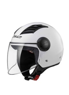 LS2 HELMET OF562 Airflow HALF Face Racing Helmet - Color: Gloss White - pzsku/ZDF89AAE1FA75CEA84455Z/45/_/1732027895/f7a9ca73-bd0a-4335-9422-753061395317