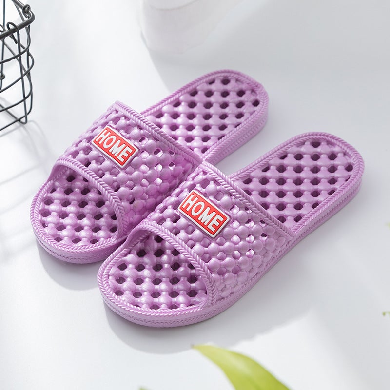 Comfortable Non-Slip Home Shoes Purple 