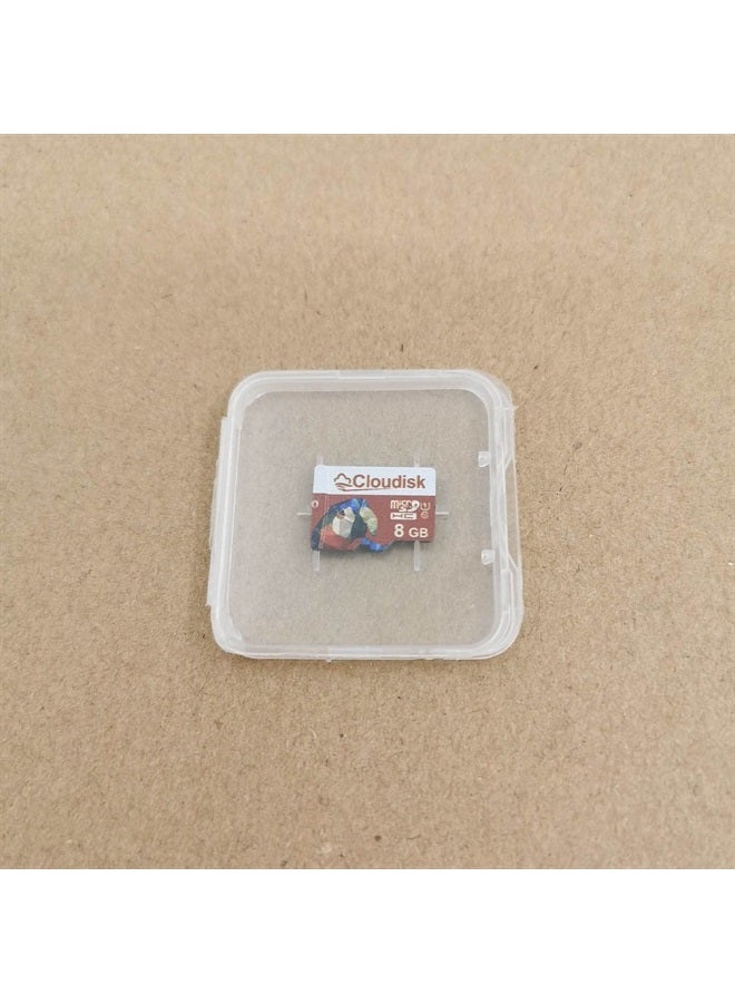 Cloudisk 2Pack Micro SD 8GB Card MicroSD Memory Card SDHC C10 U1 Parrot-Prime with SD Adapter (8GB) - Image 3