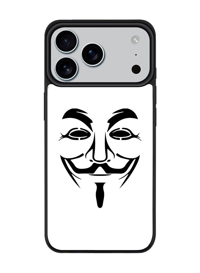 Stylizedd iPhone 17 Pro Max Case, [Compatible with MagSafe] Slim Magnetic cover Phone Case iPhone 17 Pro Max -Vendetta Mask - Image 1