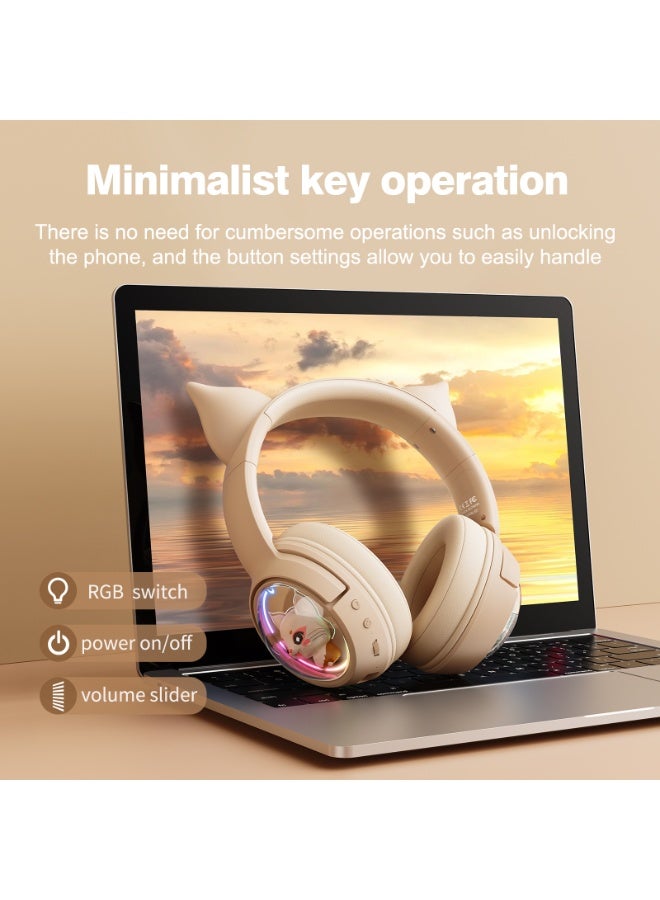 أونيكوما onikuma سماعة الألعاب اللاسلكية B5 مع إضاءة RGB - Image 4