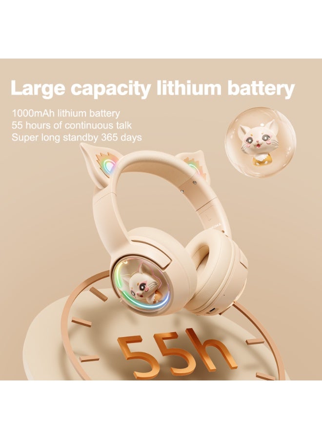 أونيكوما onikuma سماعة الألعاب اللاسلكية B5 مع إضاءة RGB - Image 5