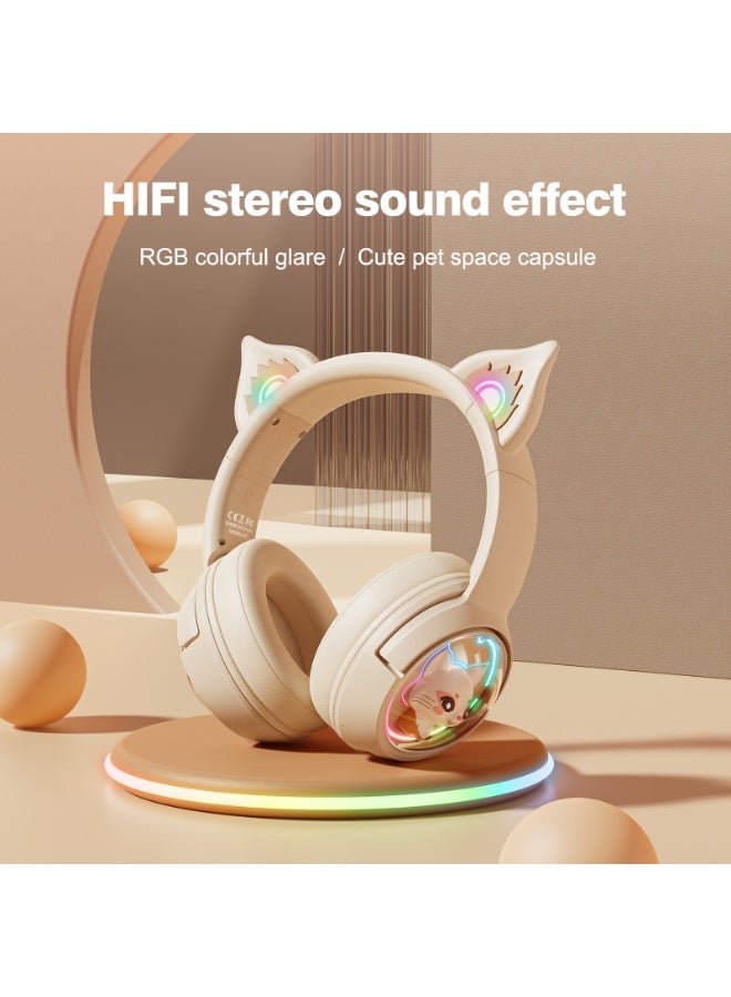 أونيكوما onikuma سماعة الألعاب اللاسلكية B5 مع إضاءة RGB - Image 2