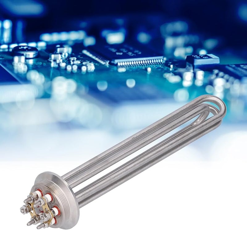 12 كيلو وات قضيب تسخين كهربائي من الفولاذ المقاوم للصدأ توصيل سريع أنبوب تسخين عالي الحرارة AC220 380V - Image 3