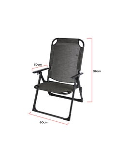 Campmate Adjustable Sleeping Chair | Cm-7878 With Removable Cushion | Foldable | Inddor & Outdoor  - Image 5