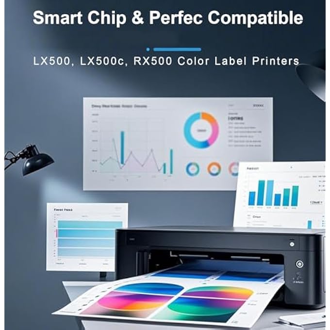 HIGH PAGES REMANUFACTURED INK CARTRIDGE REPLACEMENT FOR PRIMERA LX500 HIGH YIELD COLOR INK CARTRIDGE, TRI-COLOR (53374) 1 PACK - Image 2