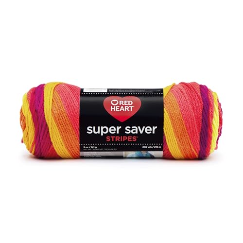 RED HEART Super Saver Yarn-Fruity Stripe - Image 3
