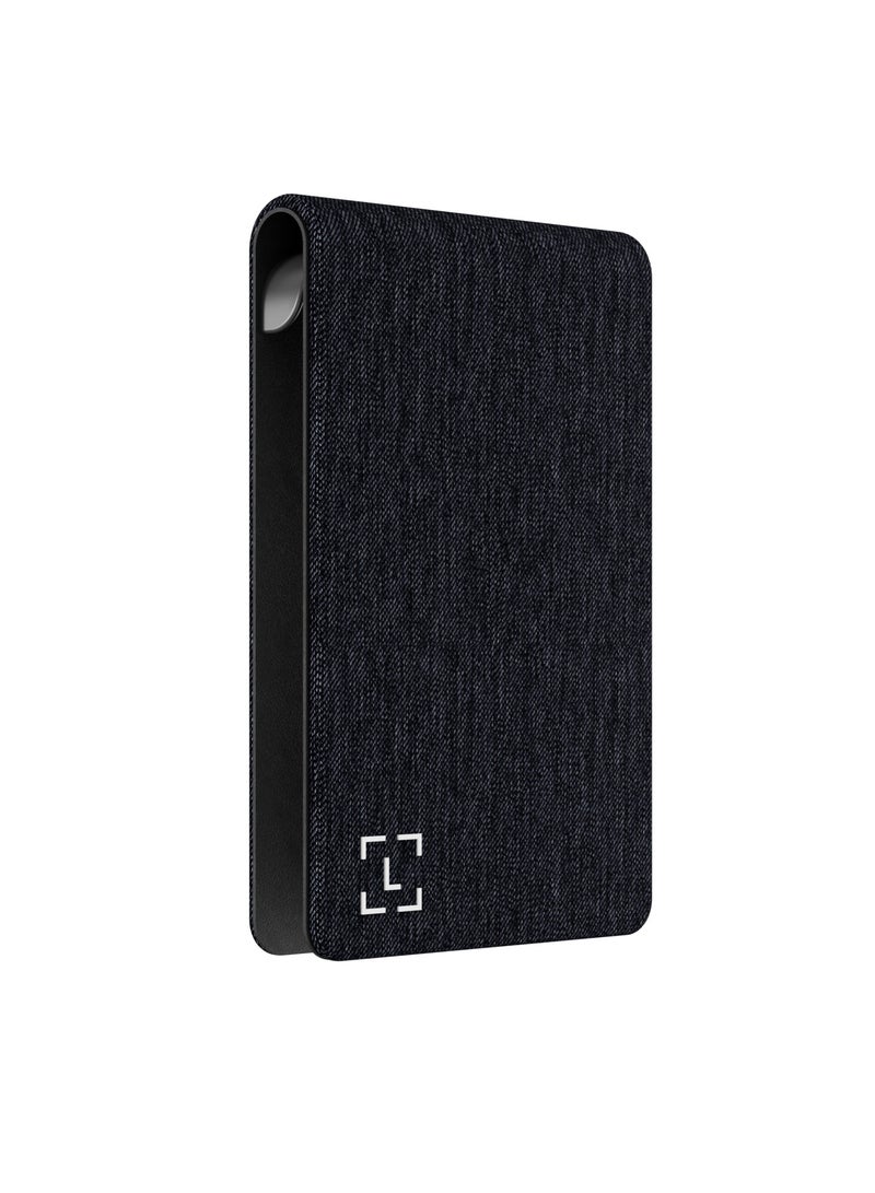 Ledger Nano Gen5 Magnet Folio Case | Secure & Protective Storage Case for Nano Gen5 Wallet, Magnetic Flip Design, Anti-Scratch, Slim and Lightweight - Business Charcoal - Image 2