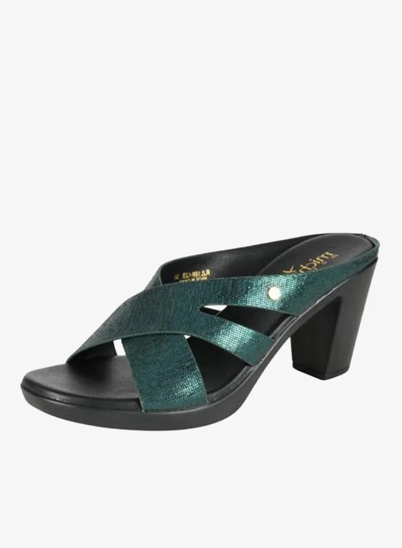 Michelle Morgan 092-2905 Michelle Morgan Ladies High Heel Sandals RJL199-12B Green