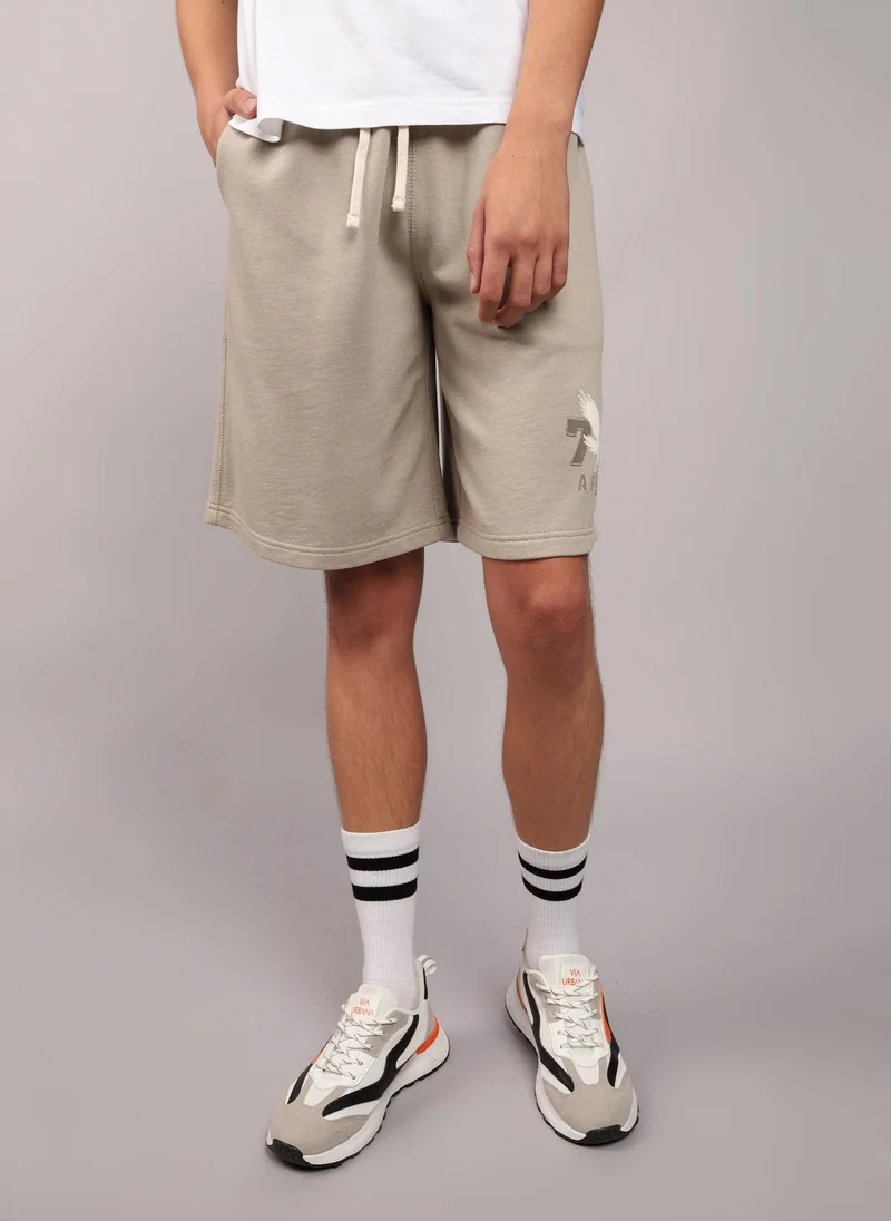 American Eagle Fleece Graphic Sweat Short