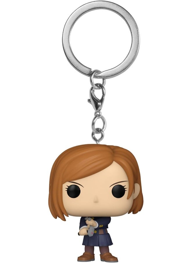 Funko Funko Pop! Keychain: JJK - Nobara Kugisaki - Jujutsu Kaisen Novelty Keyring - Collectable Mini Figure - Stocking Filler - Gift Idea - Official Merchandise - Anime Fans - Backpack Decor  - Image 1