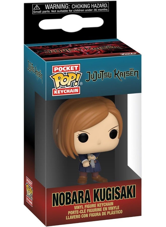 Funko Funko Pop! Keychain: JJK - Nobara Kugisaki - Jujutsu Kaisen Novelty Keyring - Collectable Mini Figure - Stocking Filler - Gift Idea - Official Merchandise - Anime Fans - Backpack Decor  - Image 2
