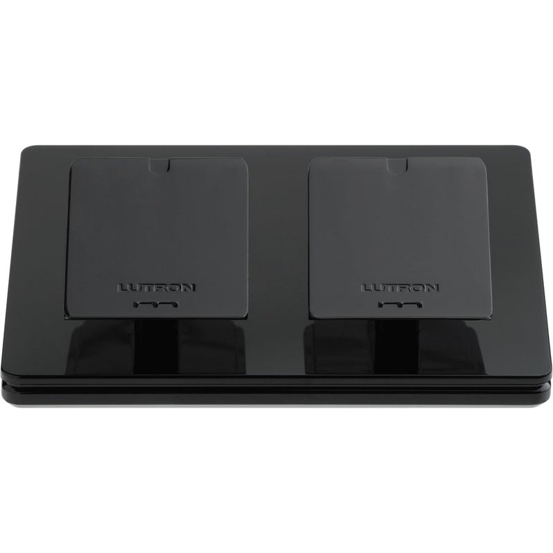 Lutron Caseta Smart Lighting Dual Pedestal for Pico Remotes, L-PED2-BL, Black - Image 4
