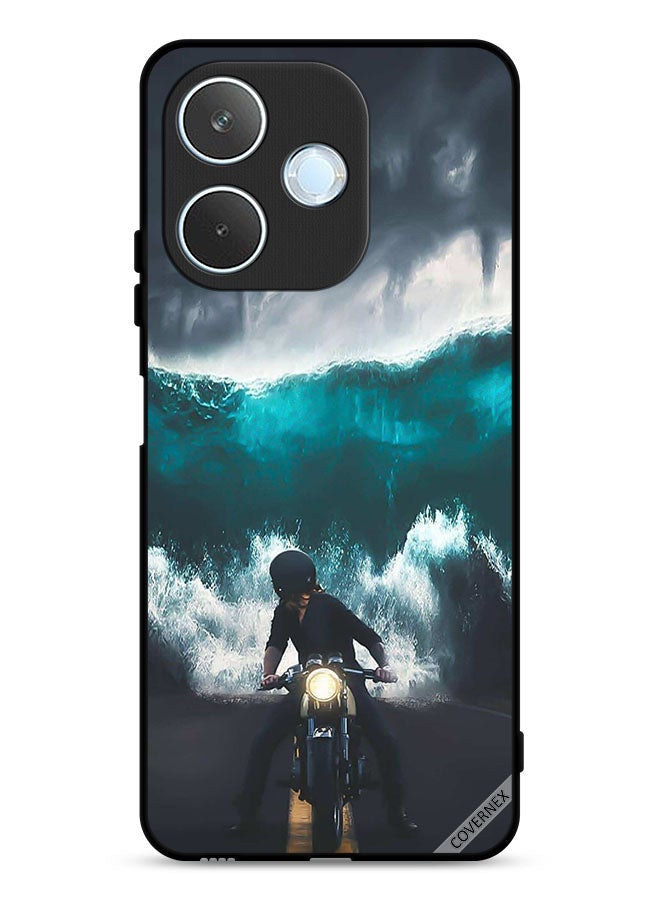 Covernex Oppo A5 Pro Protective Case Cover Water Wave Art - Image 1
