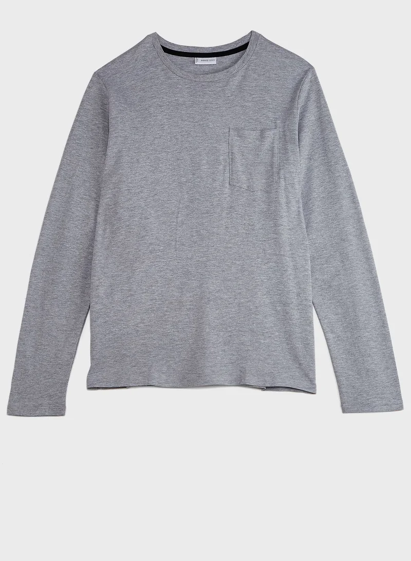 MANGO Kids Essential Pyjama Set