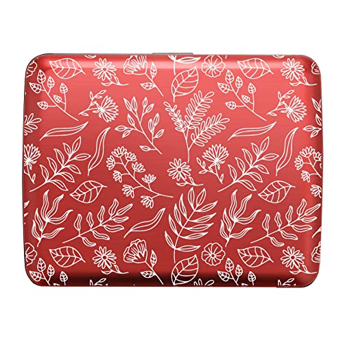 ÖGON -DESIGNS- Aluminum wallet, Large capacity with metal lock, RFID Protection against fraud and demagnetization, Smart Case OSLO Large model - Image 4