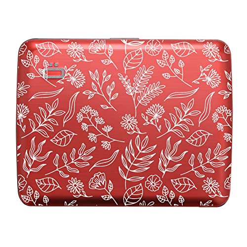 ÖGON -DESIGNS- Aluminum wallet, Large capacity with metal lock, RFID Protection against fraud and demagnetization, Smart Case OSLO Large model - Image 1