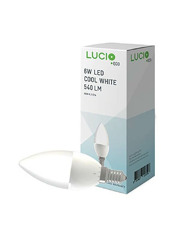 طقم مصابيح ليد 3 قطع 6 واط أبيض بارد 37 x 101 ملم L-MI-0100-6W-6500K-P3
