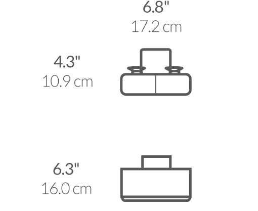 simplehuman Slim Sink Caddy Sponge Holder, Brushed Stainless Steel, Silver - Image 4