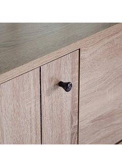 Home Box خزانة جانبية إدموند 2 باب مع 3 أدراج 40 × 90 × 120 سم  - Image 5