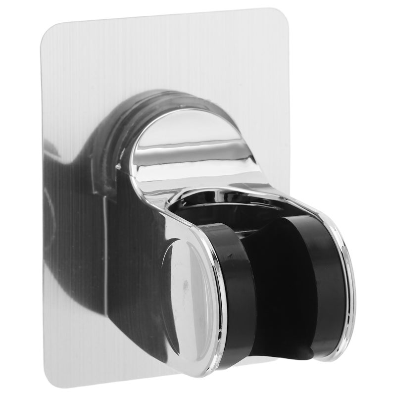 Plated Silver Hand Shower Holder Without Drilling Easy Installation No Trace Removal Adjustable Shower Bracket - Image 5
