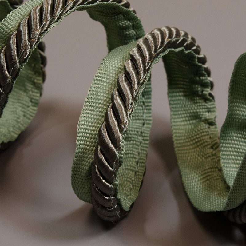 Expo International Trims by the Yard Emmerson 1/4" Twisted Lip Cord Trim | Pewter| (20 yard cut) - Image 4
