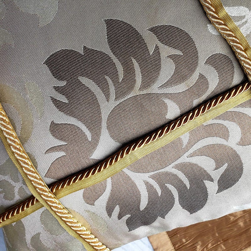 Expo International Trims by the Yard Emmerson 1/4" Twisted Lip Cord Trim | Pewter| (20 yard cut) - Image 5