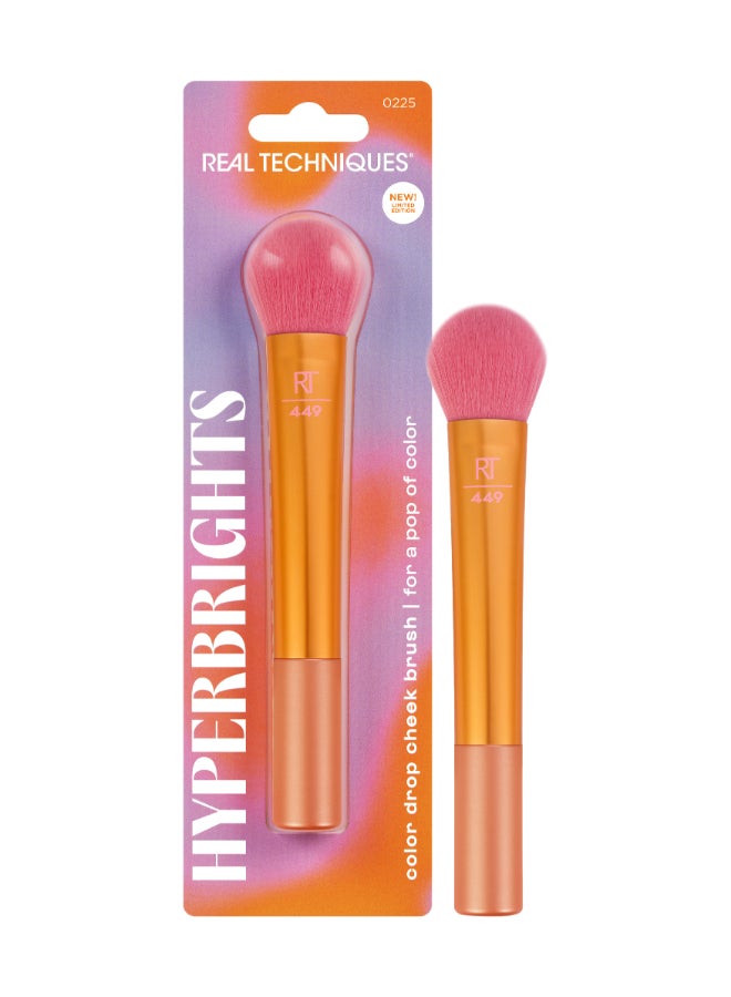 REAL TECHNIQUES Hyperbrights Color Drop Cheek Brush - Image 1