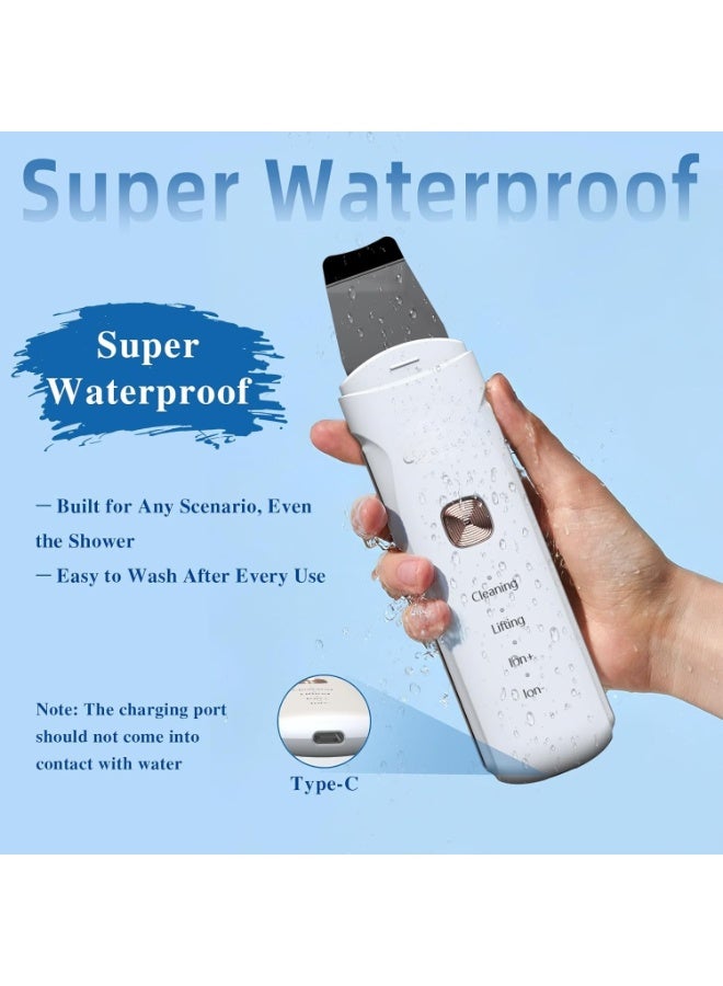 أداة تنظيف البشرة 4 في 1 – مقاومة للمياه – منظف المسام وإزالة الرؤوس السوداء للوجه - Image 5