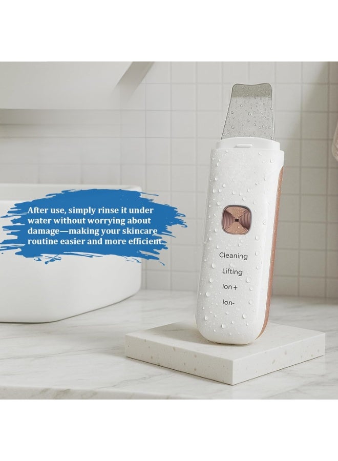 أداة تنظيف البشرة 4 في 1 – مقاومة للمياه – منظف المسام وإزالة الرؤوس السوداء للوجه - Image 3