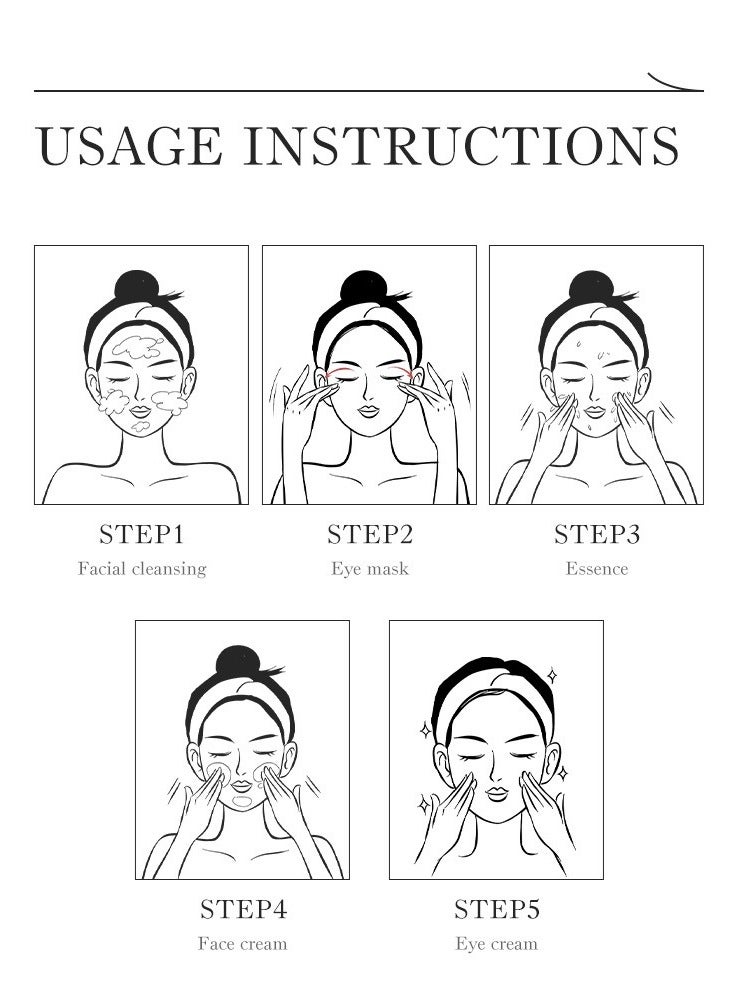 Kormesic Snake Peptide Eye Mask 80g (60 Patches/30 Pairs) - Hydrating & Soothing - Image 4