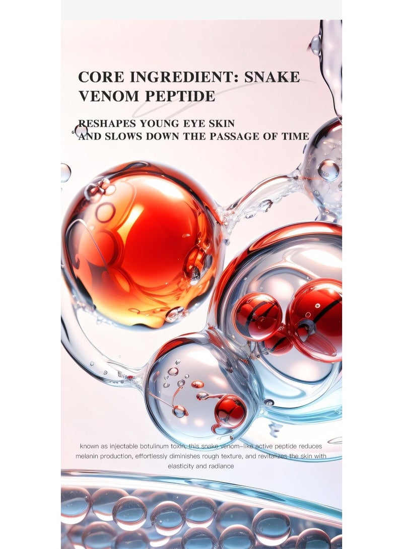 Kormesic Snake Peptide Eye Mask 80g (60 Patches/30 Pairs) - Hydrating & Soothing - Image 5