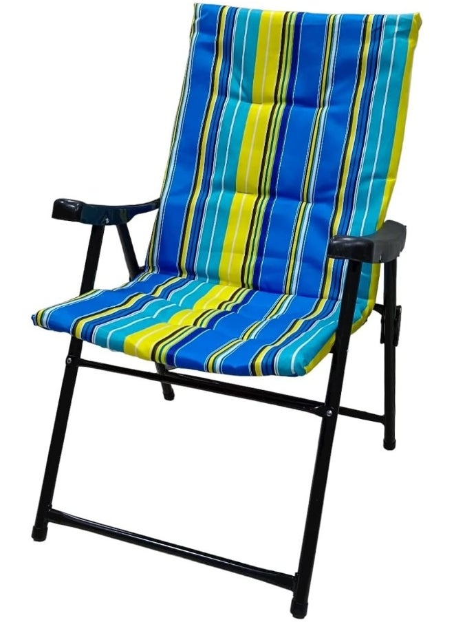 GO2CAMPS Foldable Camping Chair With Cushion Heavy Quality  - Image 1