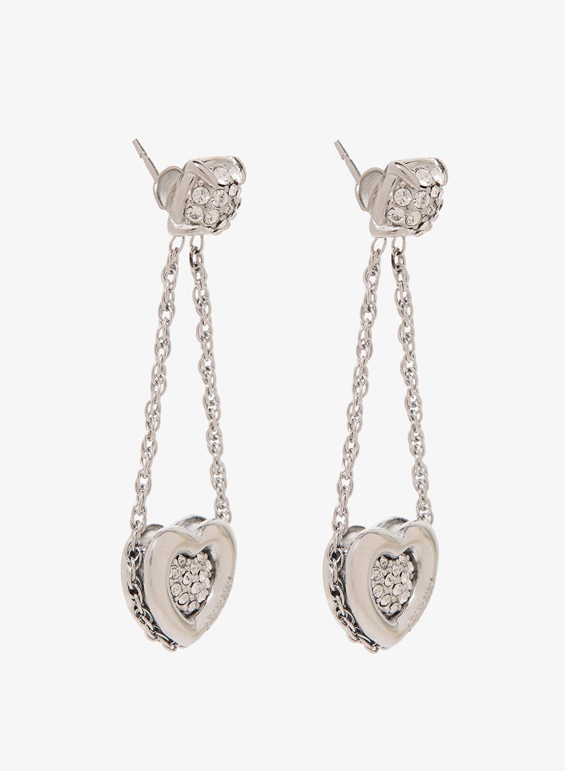 GUESS Heart Pave Pendant Necklace - Image 1