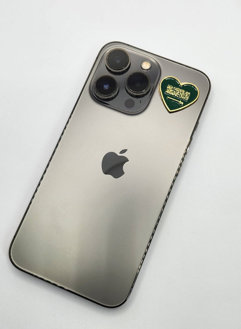 Acnor Saudi Flag Shape  mobile Sticker - Premium Quality Metal for Mobile, Cars, Laptops, and Accessories - Image 4