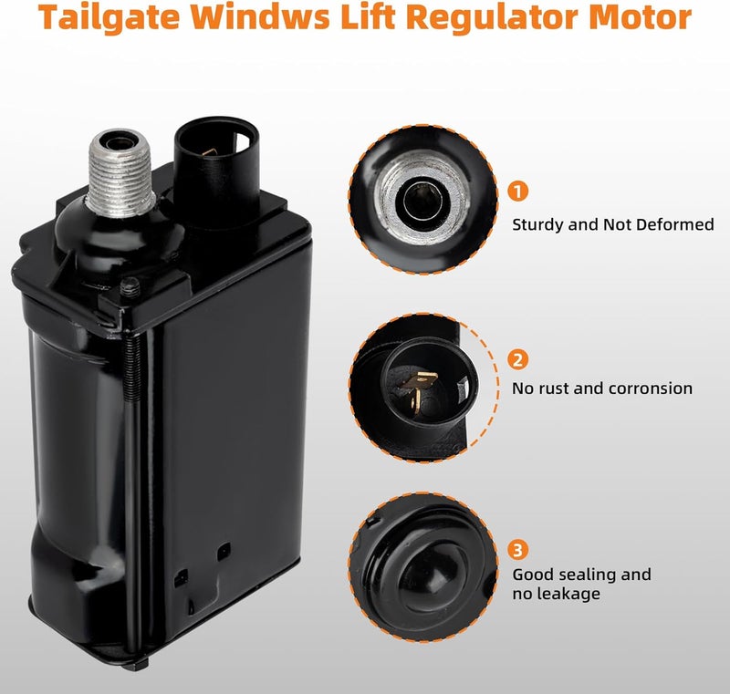DIRBOERF 4220 Tailgate Window Lift Regulator Motor for Buick Chevrolet GMC - Image 2