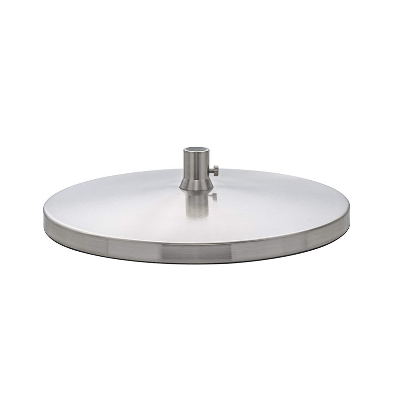 Daylight Desk Lamp Base for Slimline Models – Non-Slip Freestanding Stand - Compatible with D35108, D35107, D35106 – Brushed Steel Finish - Image 5